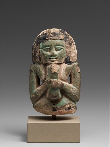 Female figure playing a lyre