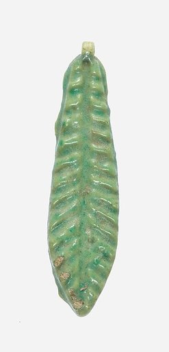 Bead in the Form of a Leaf