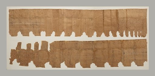 Blank sheet of papyrus