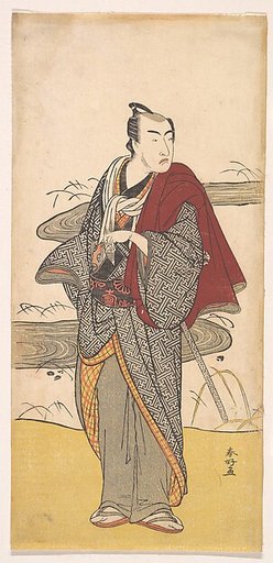 The Actor Matsumoto Koshiro 4th as a Man