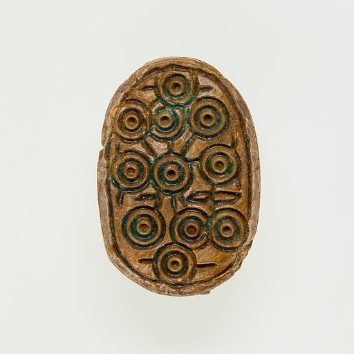 Scarab Decorated with Circles