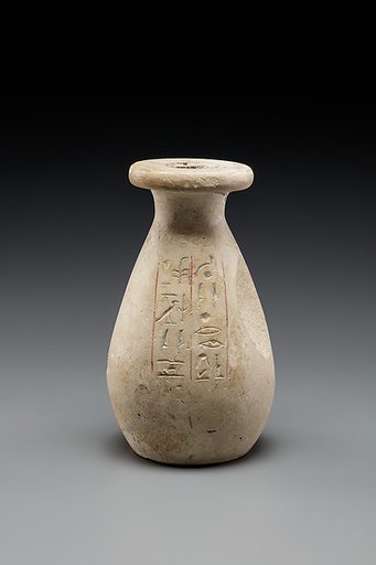 Dummy Jar Inscribed for Sennefer and Senetnay