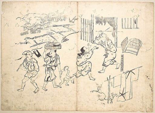 Woman Pursuing Sparrow