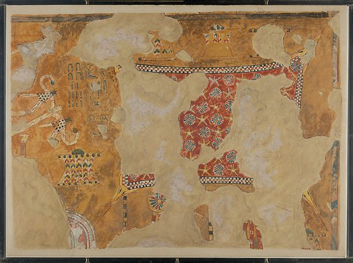 Horse Cloth and Chariot Fittings, Tomb of Qenamun
