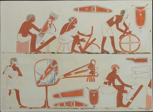 Wood and Leather Craftsmen, Tomb of Hapu
