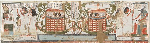 Userhat and Wife Visit Abydos, Tomb of Userhat