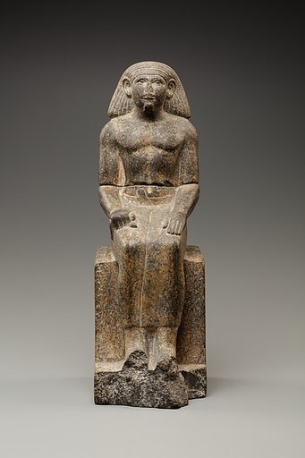 Seated statue of Kay