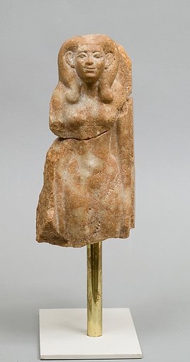 Female figure from a group statue