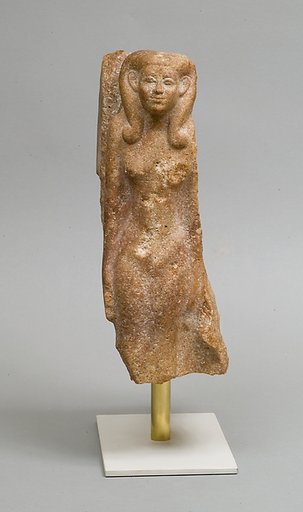 Female figure from a group statue