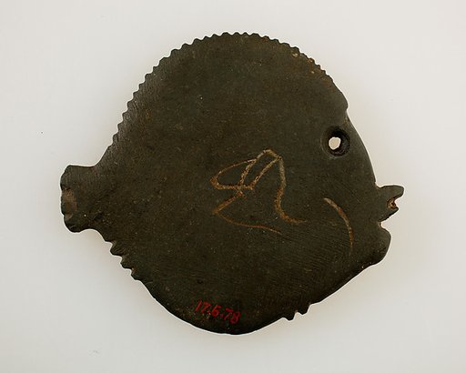 Palette in the Form of a Fish
