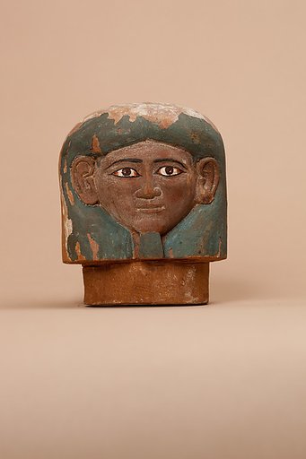 Canopic jar lid of Ukhhotep
