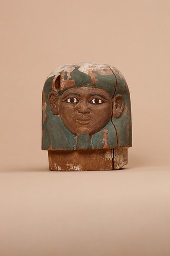 Canopic jar lid of Ukhhotep