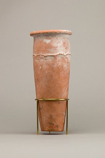 Wavy-handled jar