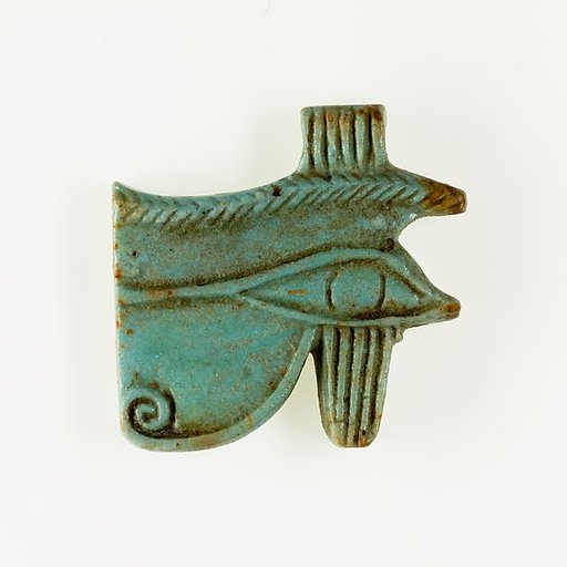 Wedjat eye amulet