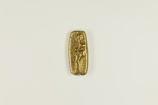 Bead with figure of Harpokrates