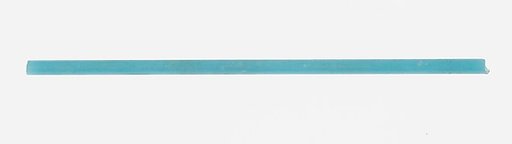 Rod of Opaque Light Blue Glass