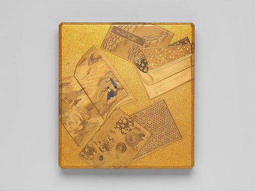 Writing Box (Suzuribako) with Books