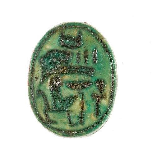 Scarab Inscribed for the [God's] Wife Hatshepsut, Living