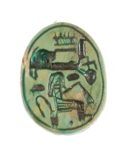 Scarab Inscribed Hatshepsut United with Amun