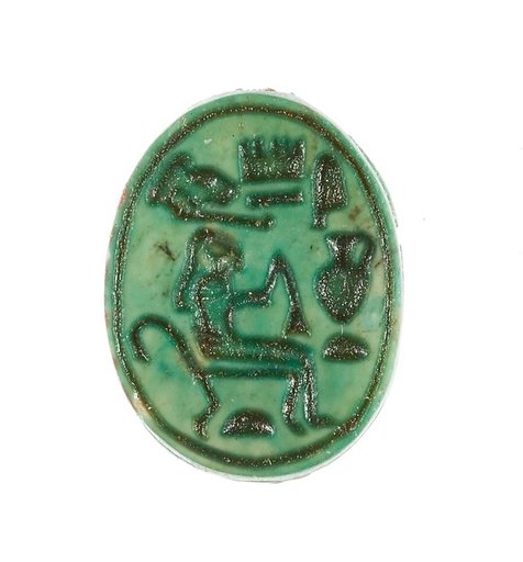 Scarab Inscribed Hatshepsut United with Amun