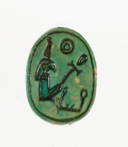Scarab Inscribed with the Name Maatkare (Hatshepsut)