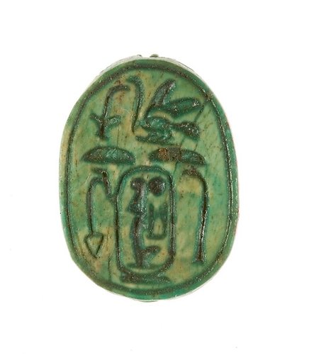 Scarab Inscribed King of Upper and Lower Egypt Maatkare, Having Dominion