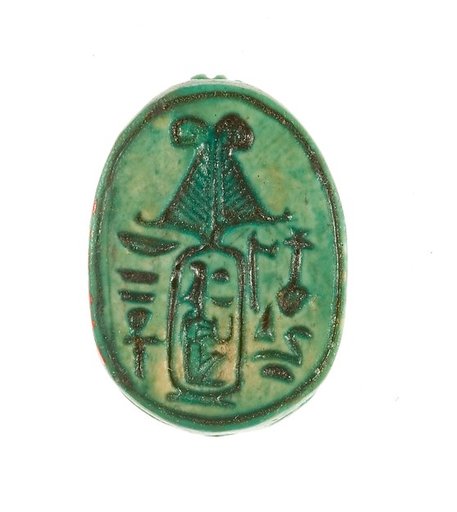 Scarab Inscribed Perfect God, Lord of the Two Lands Maatkare (Hatshepsut), Given Life Forever
