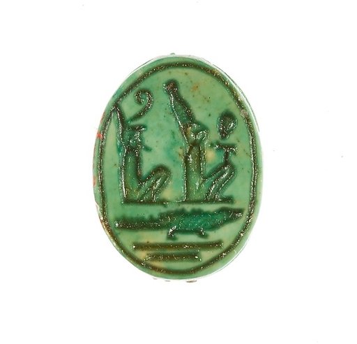 Scarab Inscribed King of Upper and Lower Egypt, Sobek Crocodile