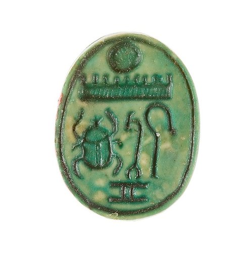 Scarab Inscribed with the Throne Name of Thutmose III