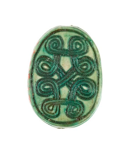 Scarab Inscribed with a Geometric Pattern