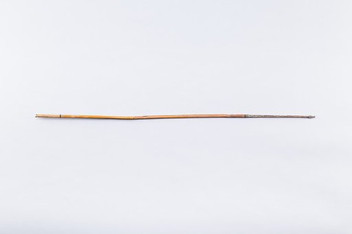 Arrow with composite stone tip