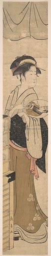 Woman with a Fan