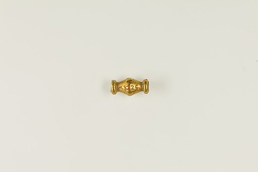 Spool-shaped bead