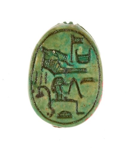 Scarab Inscribed for the God's Wife Hatshepsut