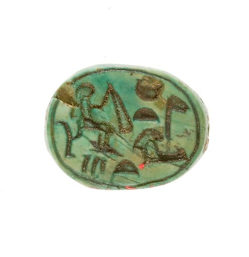 Scarab Inscribed for the God's Wife Hatshepsut