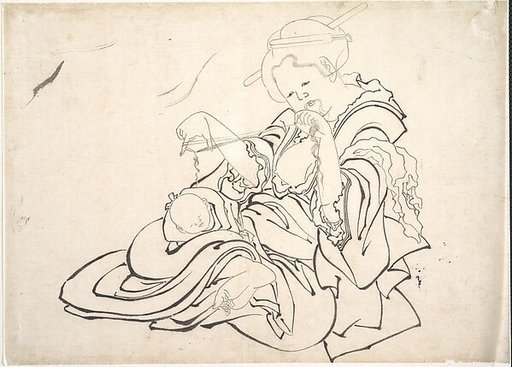 A Woman and Baby