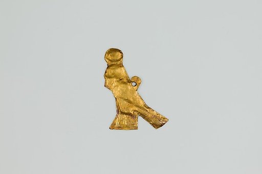 Ba-bird with sun disk amulet