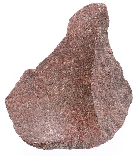 Flesh area from a statue