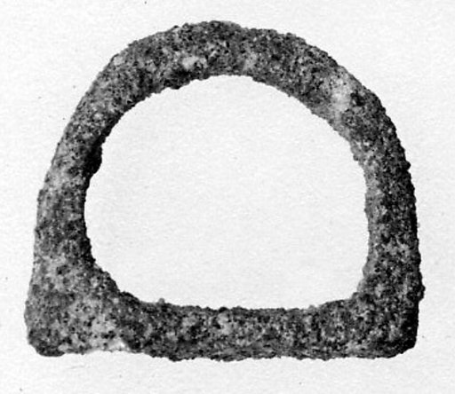 Ring with a flat bezel