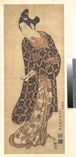 The Actor Sanogawa Ichimatsu I Standing