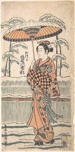 Sanogawa Ichimatsu in the Role of Otsuru