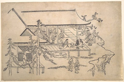 Flower-Viewing Scene