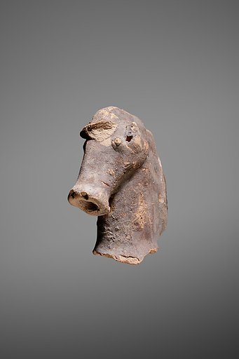 Head from a figure of a horse
