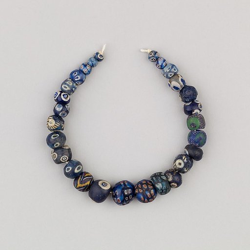 String of 27 Eyed Beads