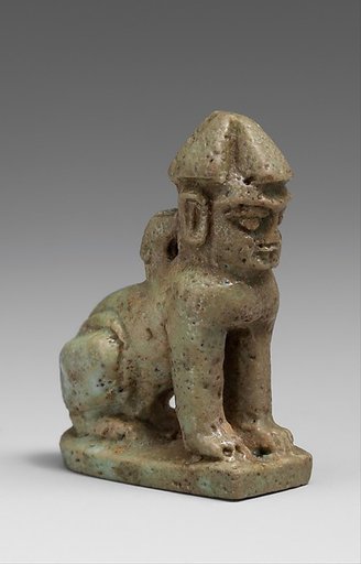 Human-headed cat