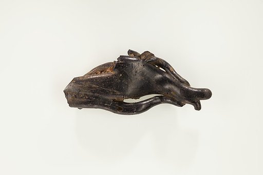 Lump of glass slag