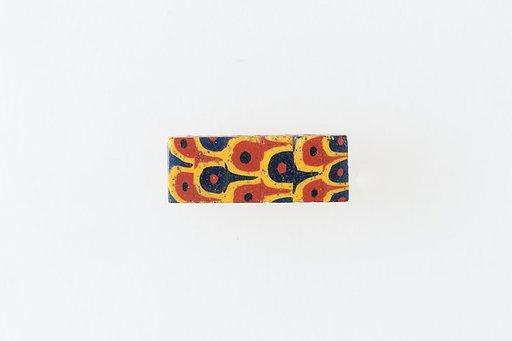 Inlay fragment, feather design