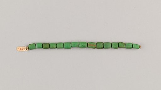 String of 15 hexagonal beads