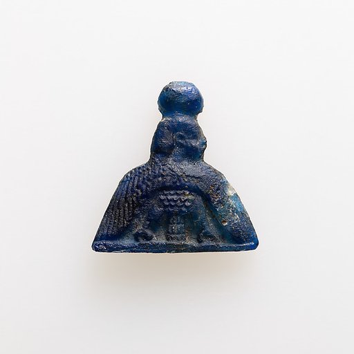 Amulet of ba bird wearing a sun disk