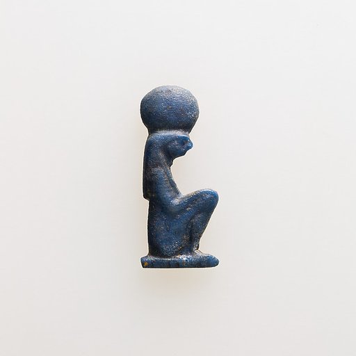 Amulet of Re-Harakhty squatting